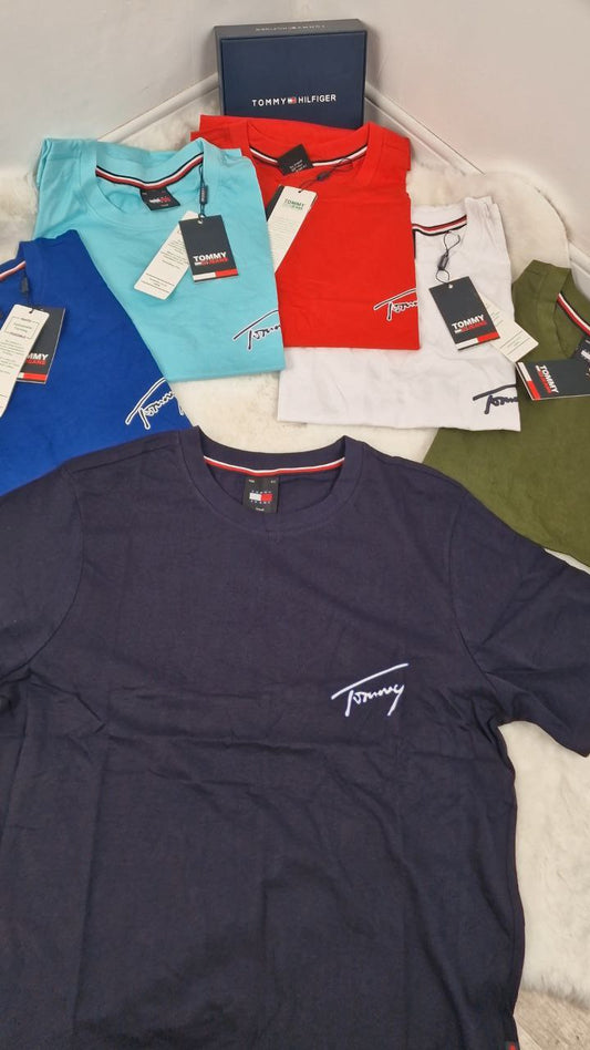 pack 3 T-shirt tommy 100% coton